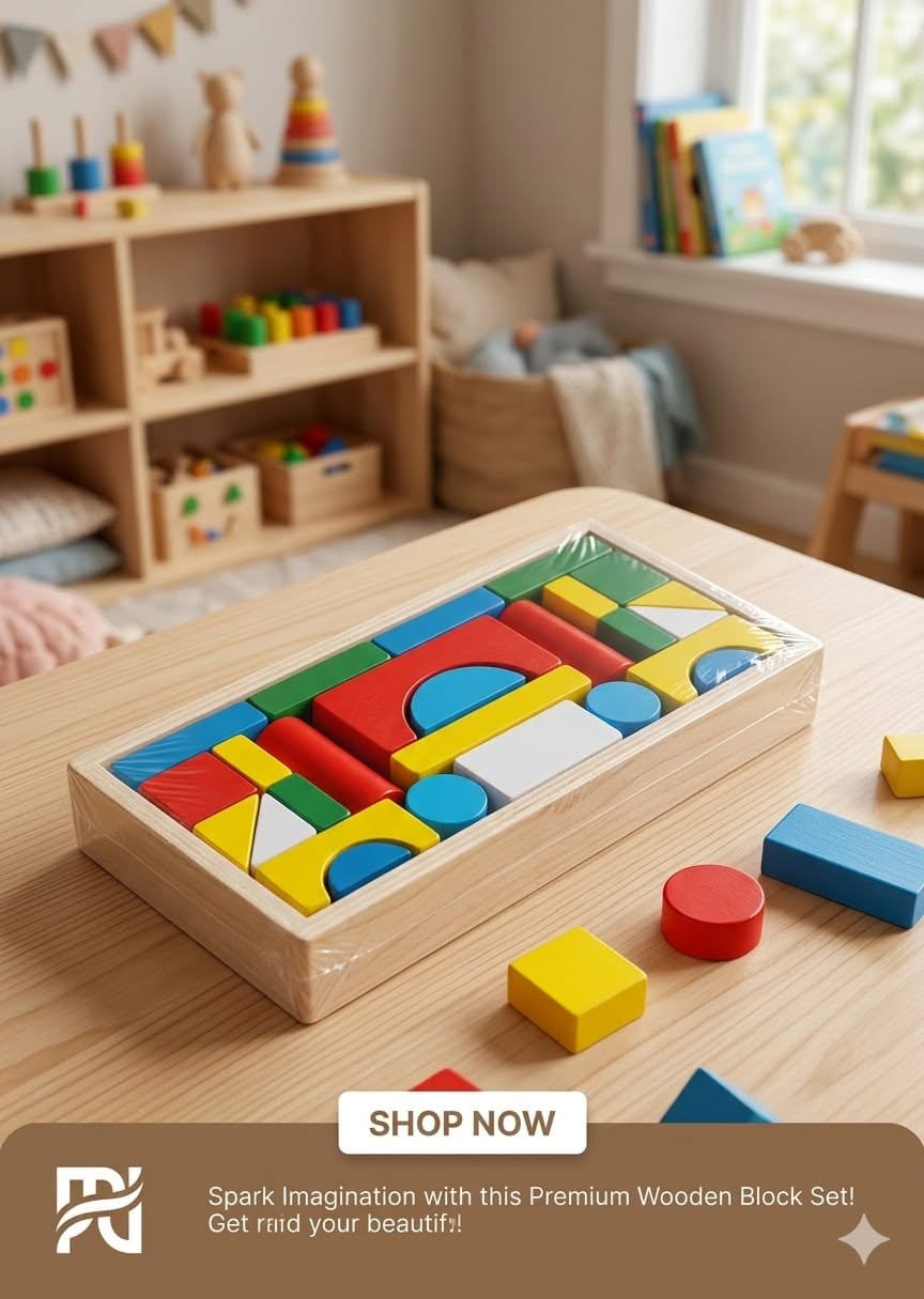 Wooden Building blocks