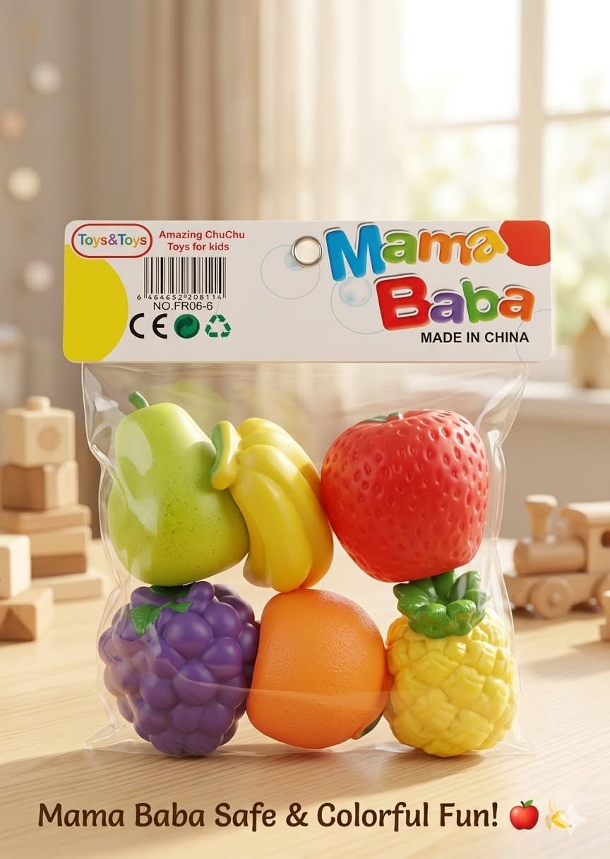 Mama Baba Fruits 6pcs chu chu