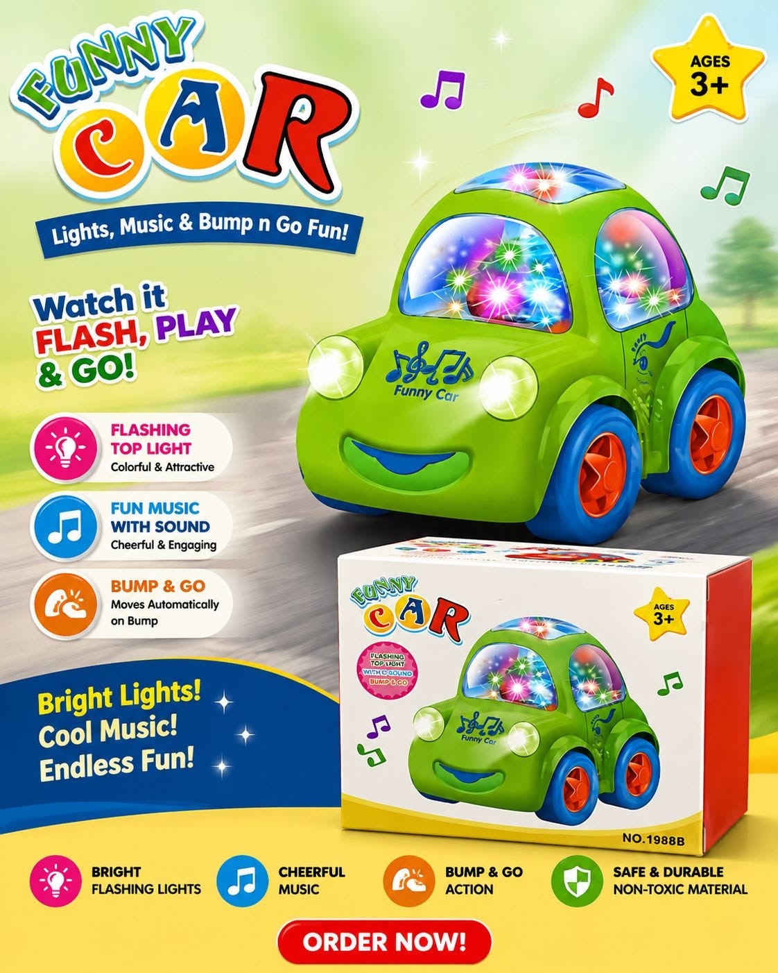 Funny Bump car