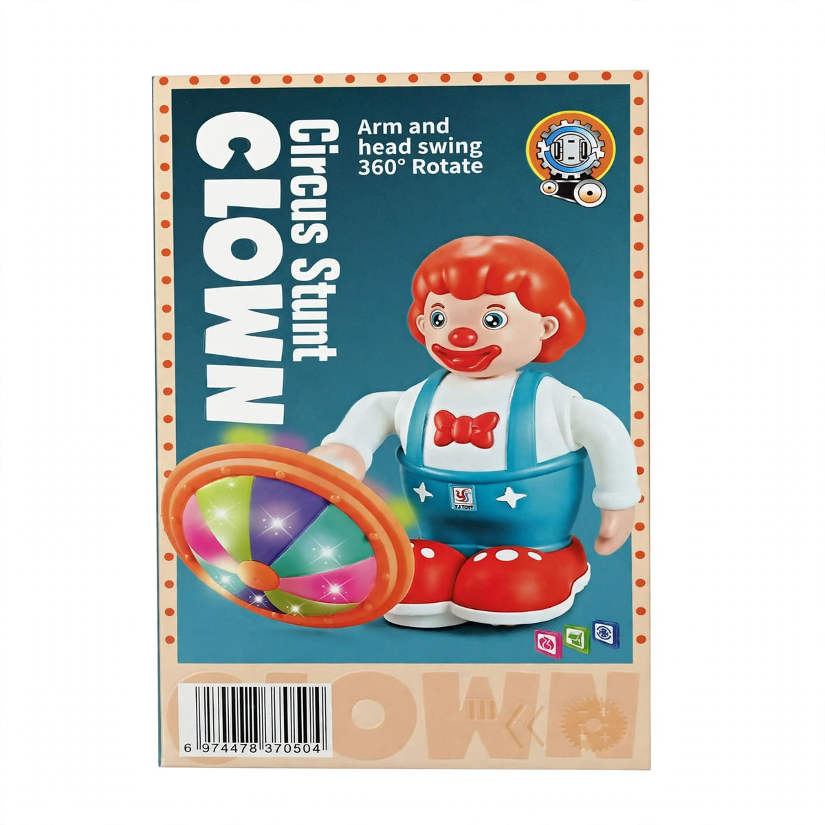 Circus Stunt Clown Toy